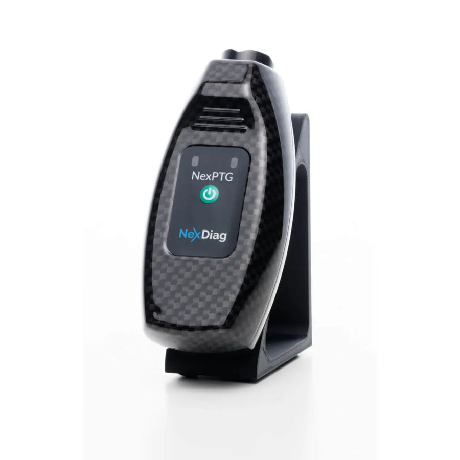 NexDiag NexPTG PRO Carbon Lackdickenmessgerät Auto – Lackmessgerät & Lackprüfer für Stahl und Aluminium mit App