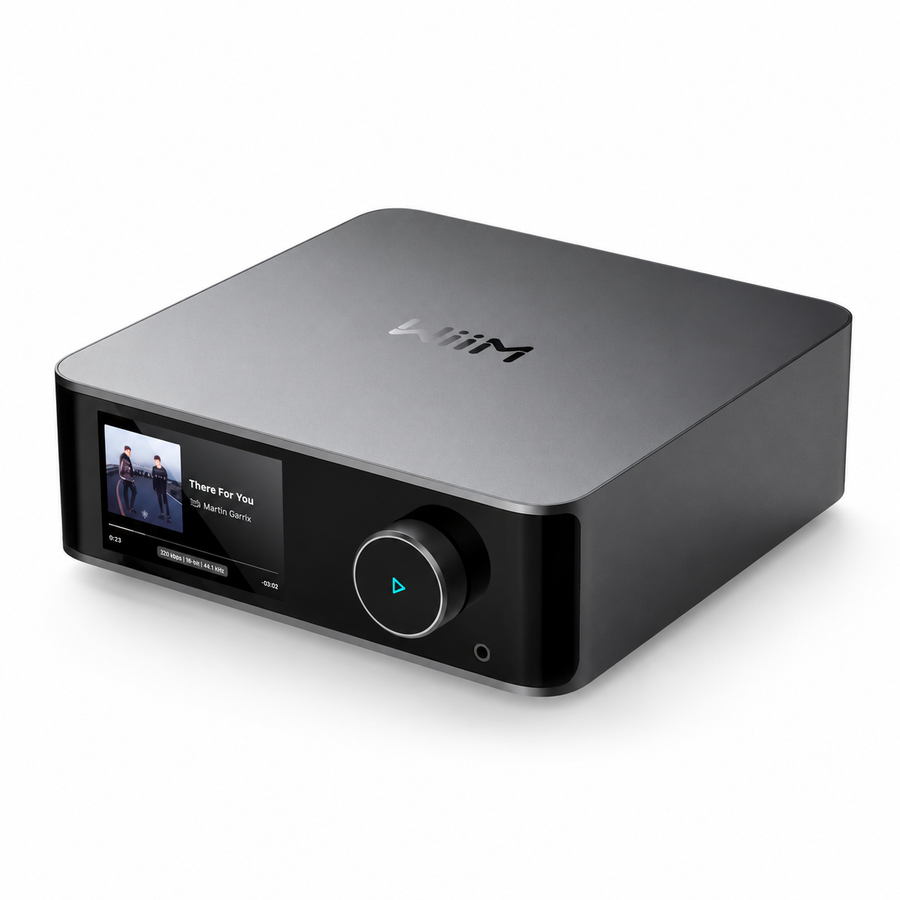 WiiM Ultra – Hi-Res-Musikstreamer mit ESS-SABRE-DAC, HDMI ARC und 3,5″-Touchscreen