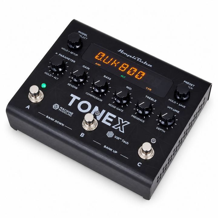 IK Multimedia TONEX Pedal – modeler wzmacniaczy ze 150 presetami, MIDI i USB audio
