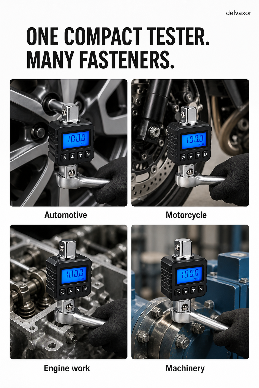 1/2-INCH DIGITAL TORQUE ADAPTER