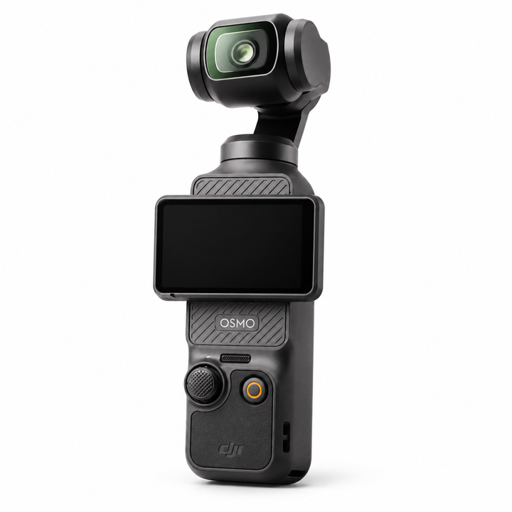 DJI Osmo Pocket 3 Creator Combo – 4K-Gimbal-Kamera mit DJI Mic 2, Akkugriff und Zubehör
